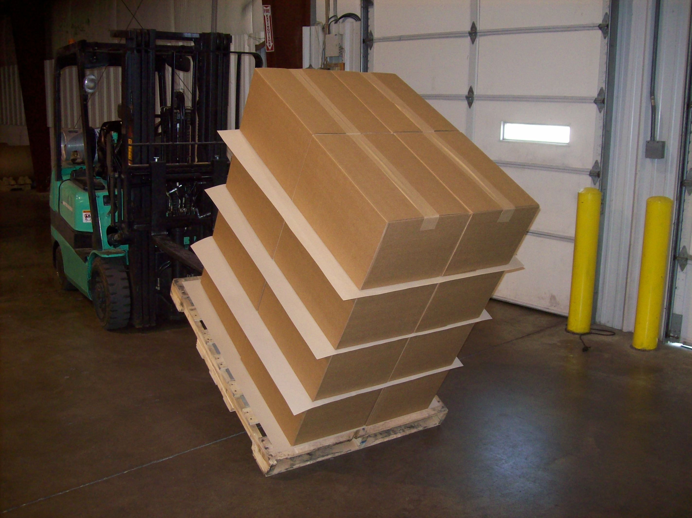 Standard brown kraft paper strap rolls for packaging